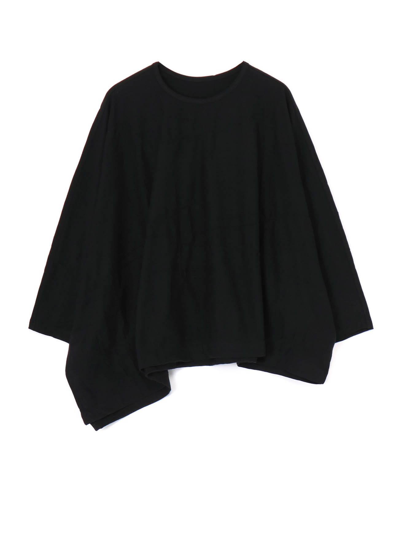 FLOATING JACQUARD DOLMAN SLEEVE T-SHIRT