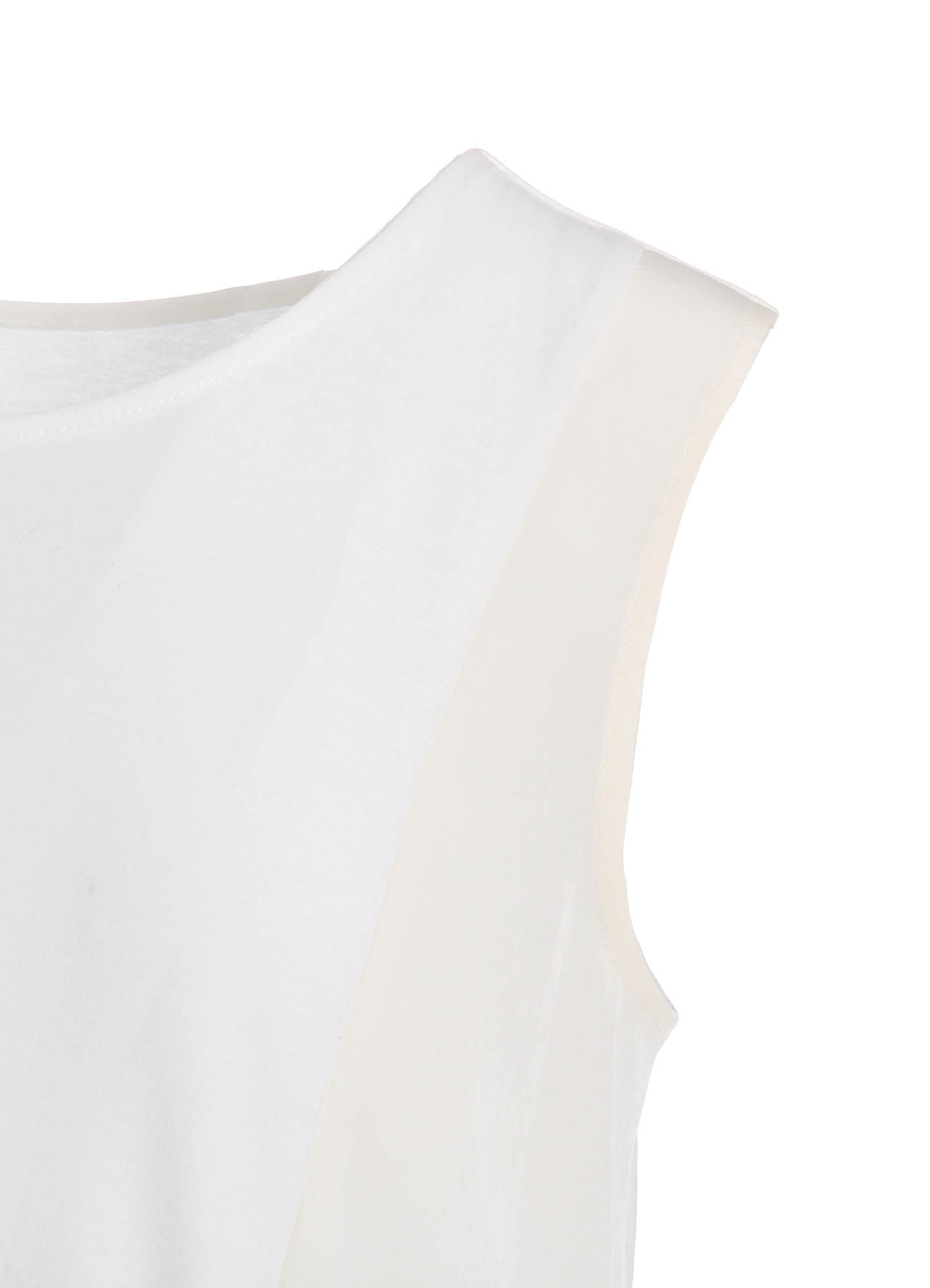 CREPE de CHINE SLEEVELESS BLOUSE