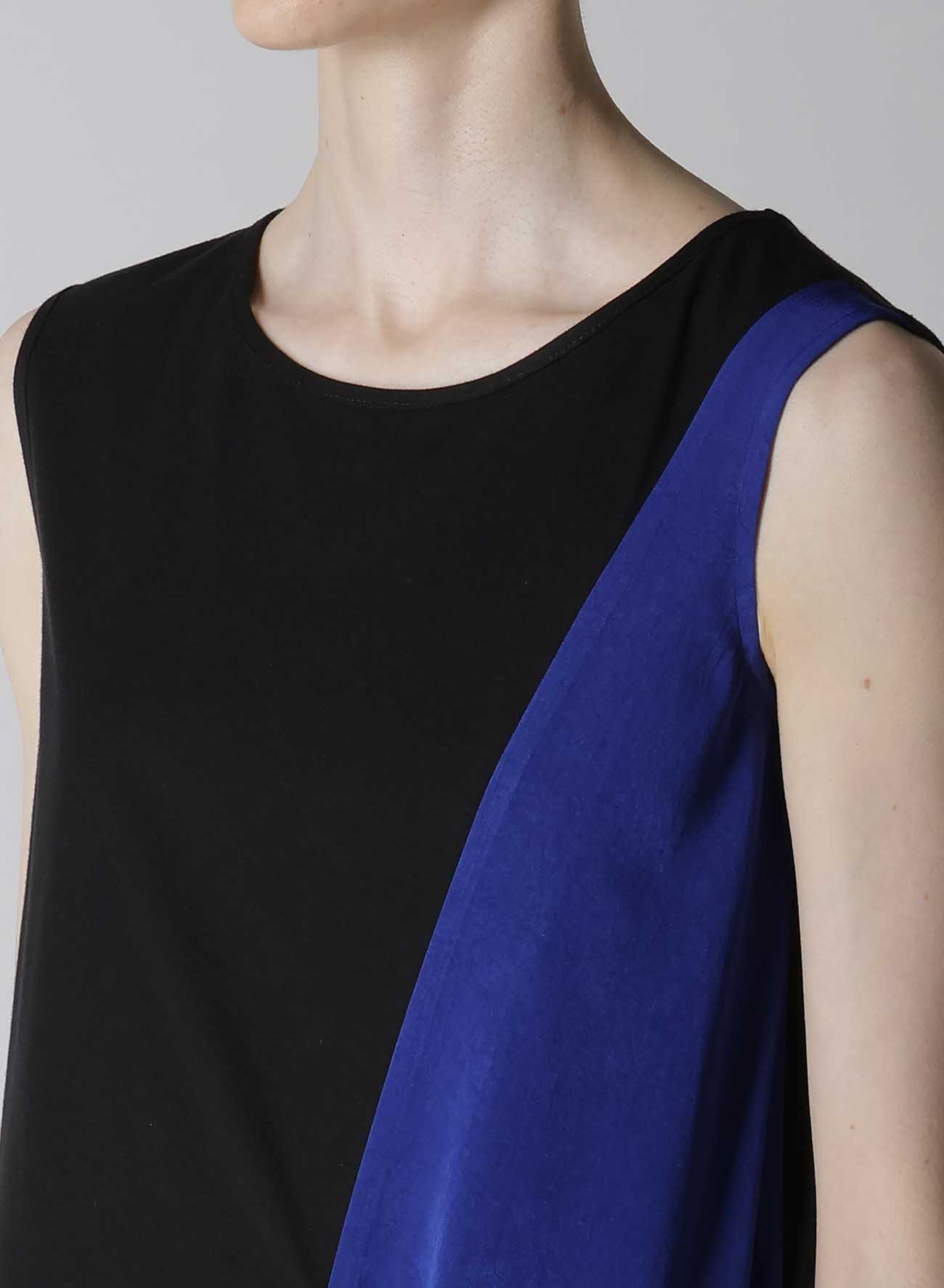 CREPE de CHINE SLEEVELESS BLOUSE