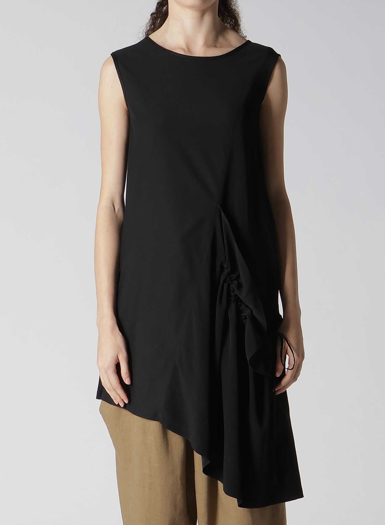 CREPE de CHINE SLEEVELESS BLOUSE