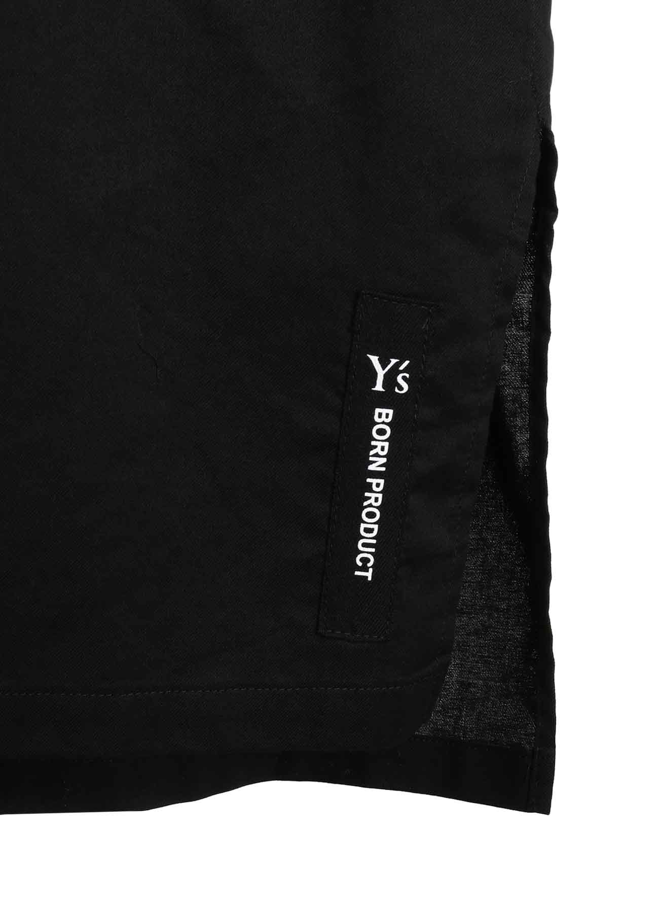 [Y's BORN PRODUCT] THIN COTTON TWILL HOODIE PULL OVER