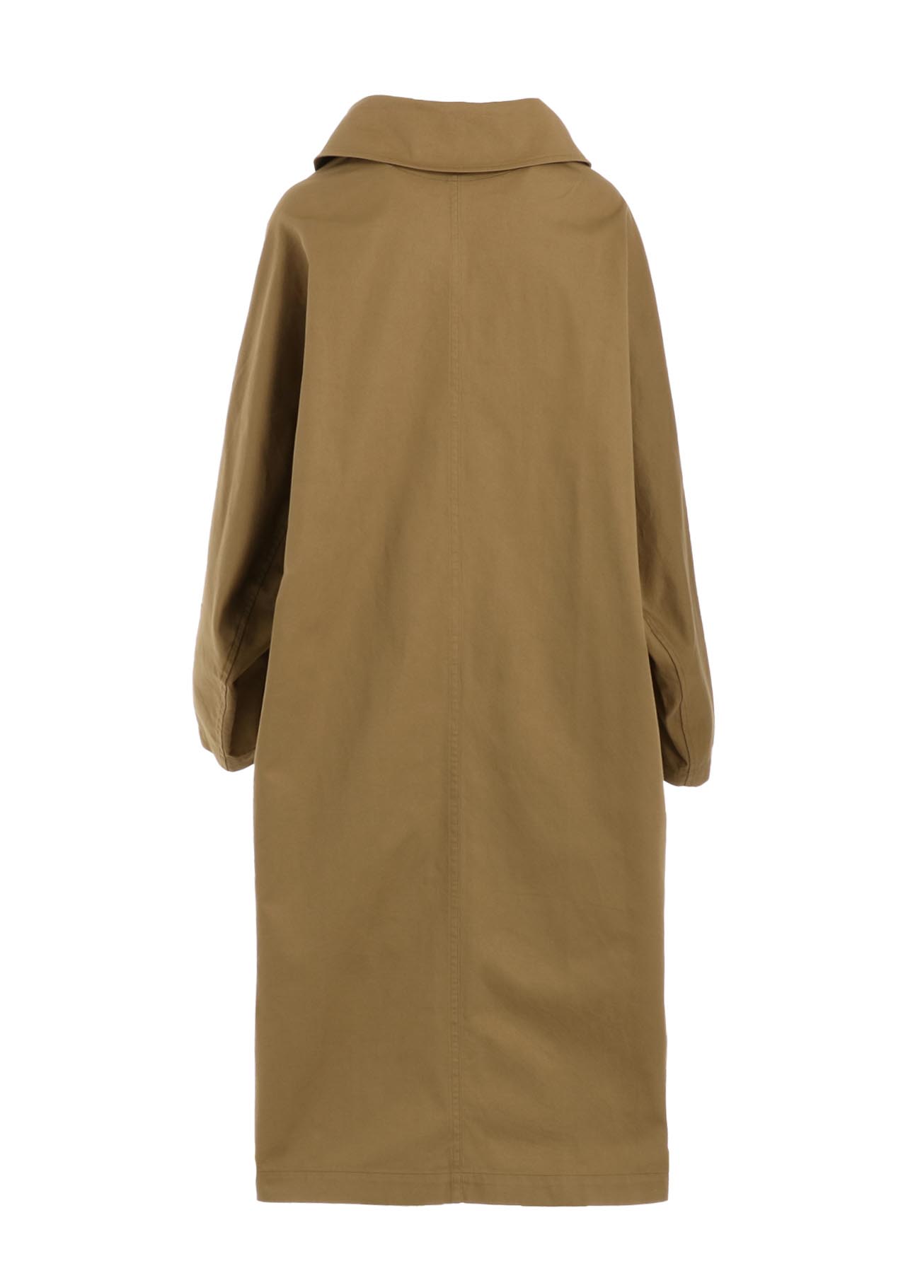 [Y's BORN PRODUCT] COTTON TWILL LONG CAPE COAT