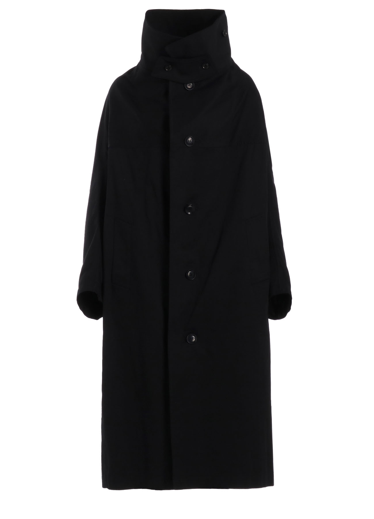 [Y's BORN PRODUCT] COTTON TWILL LONG CAPE COAT