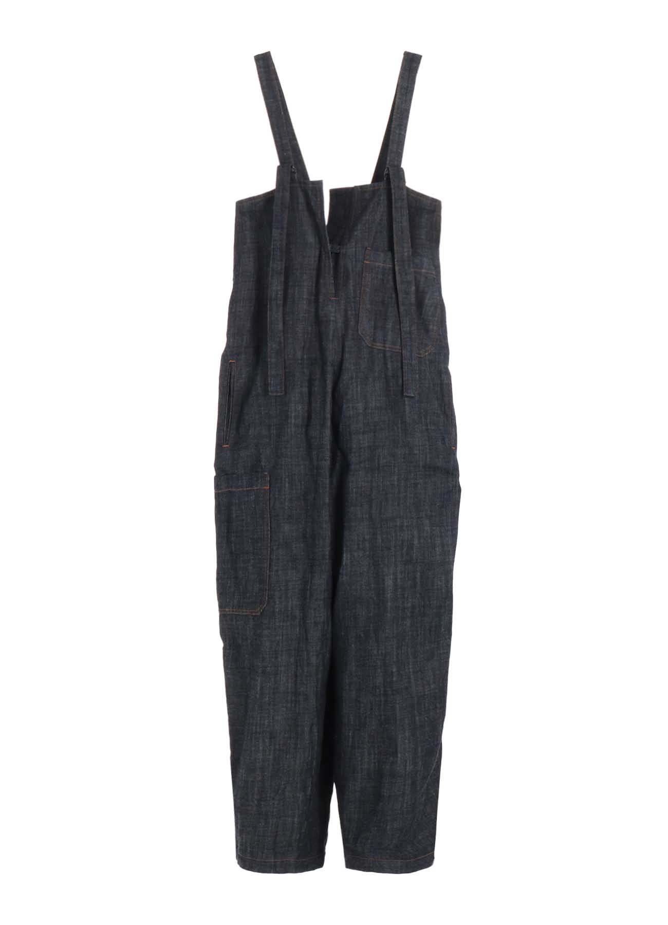 8OZ DENIM OVERALLS WITH STRAP