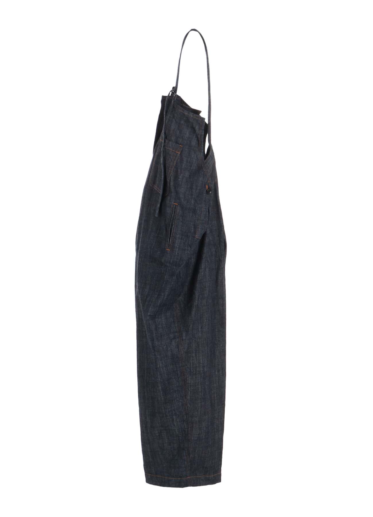 8OZ DENIM OVERALLS WITH STRAP