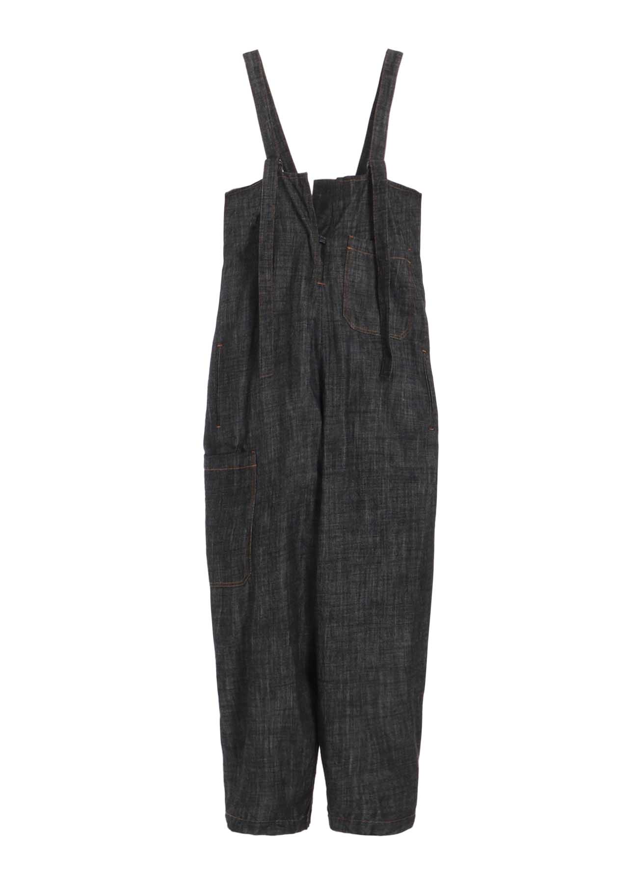 8OZ DENIM OVERALLS WITH STRAP