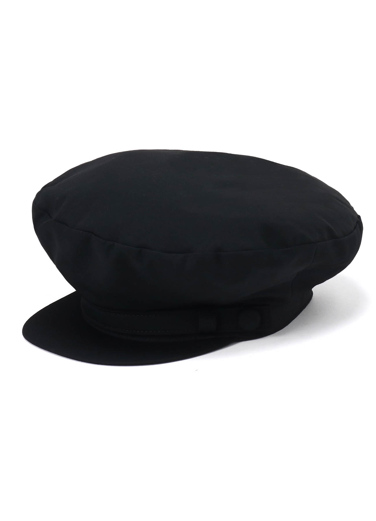 WOOL GABARDINE MOTOR CYCLE CAP