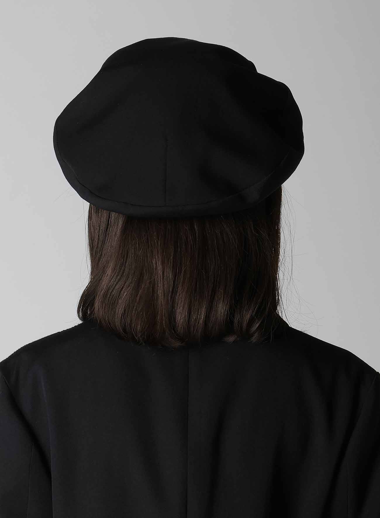 WOOL GABARDINE MOTOR CYCLE CAP