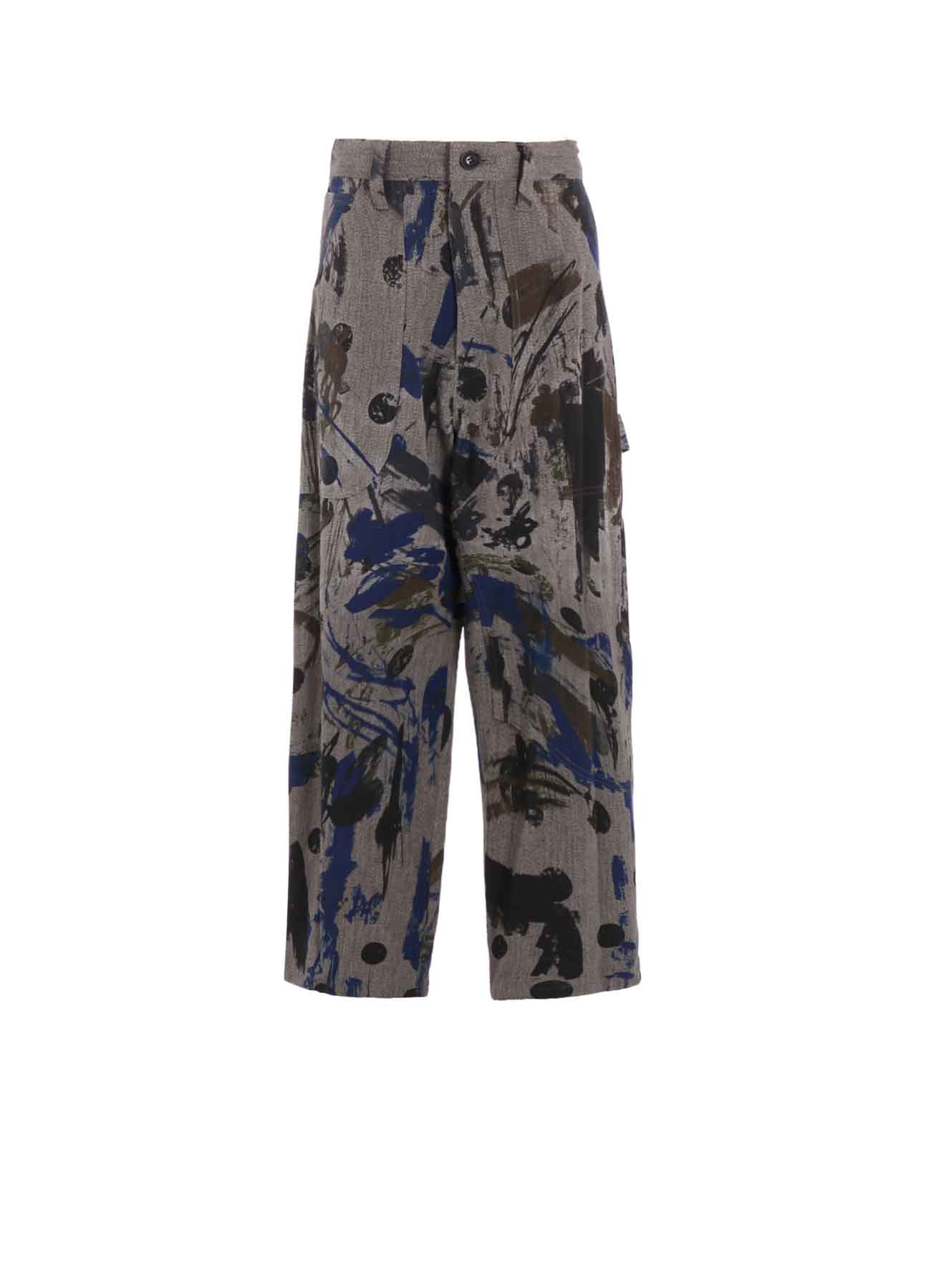 HEATHER POLKA DOT WORK PANTS