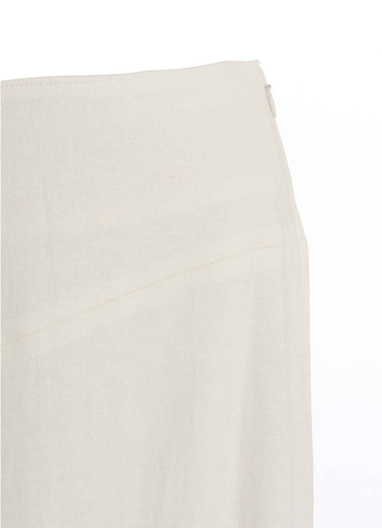 RY/LI CANVAS ASYMMETERIC FLARE SKIRT