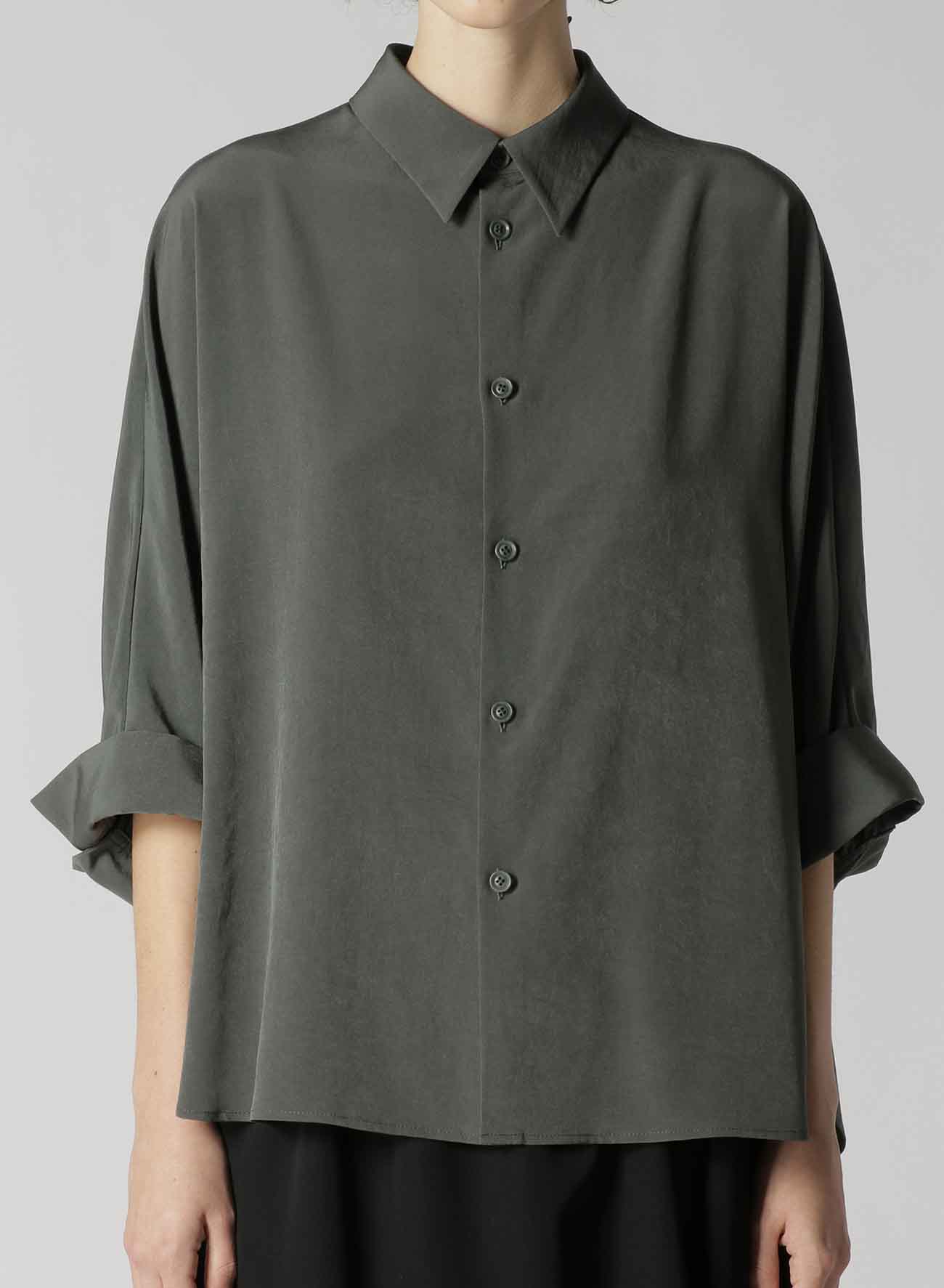 SHORT SLEEVE CAPE-SHIRT