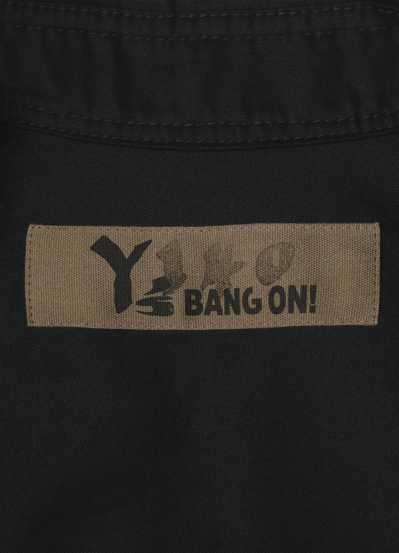 Y's BANG ON!No.140 Tape Stitch-shirts Type B Cotton twill