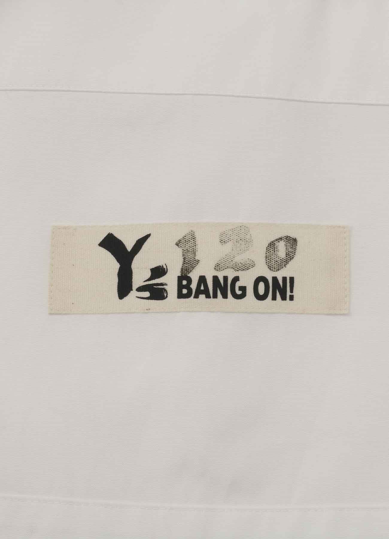 Y's BANG ON!No.120 China-shirts Cotton broad