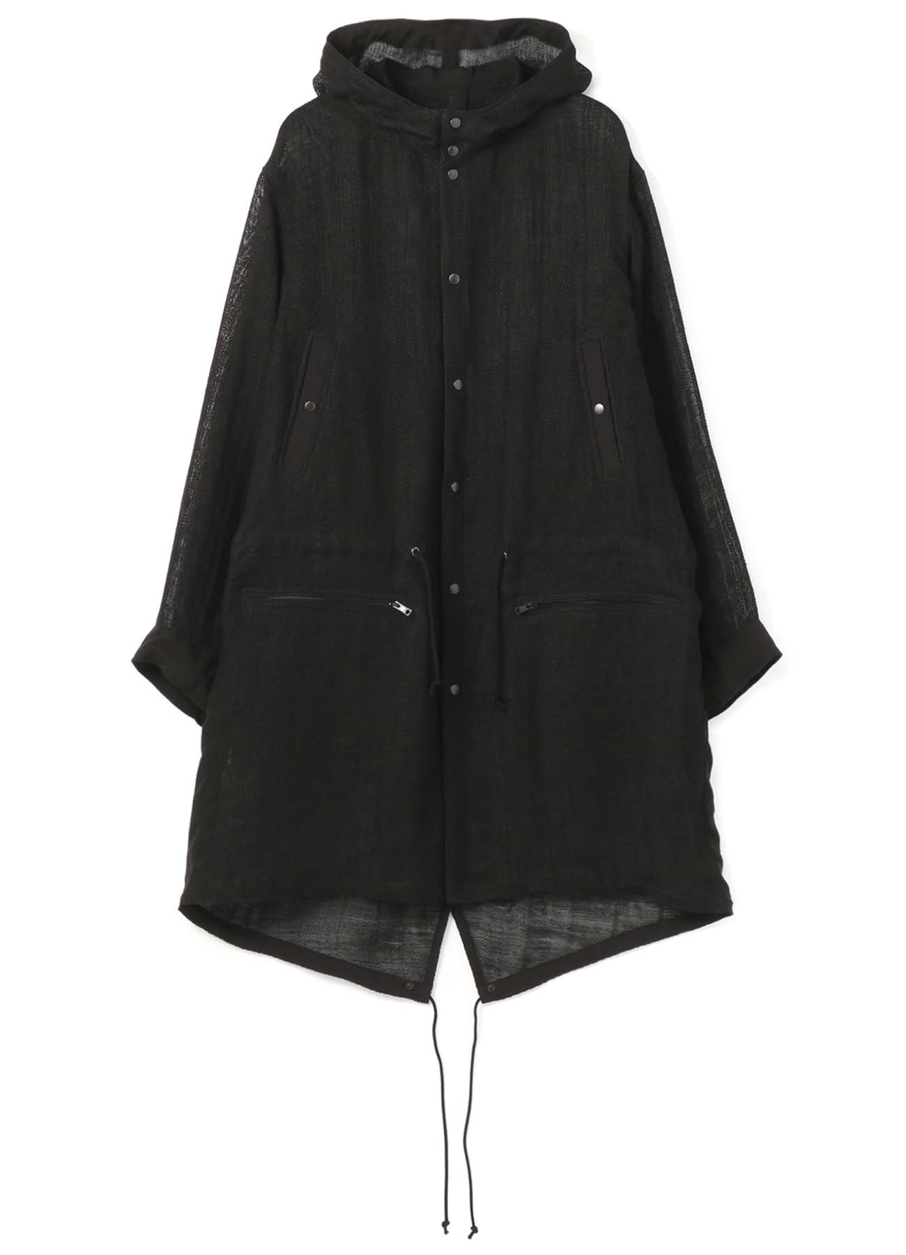 Y's BANG ON!No.152 Leno Weave Mods shirt-coat Linen