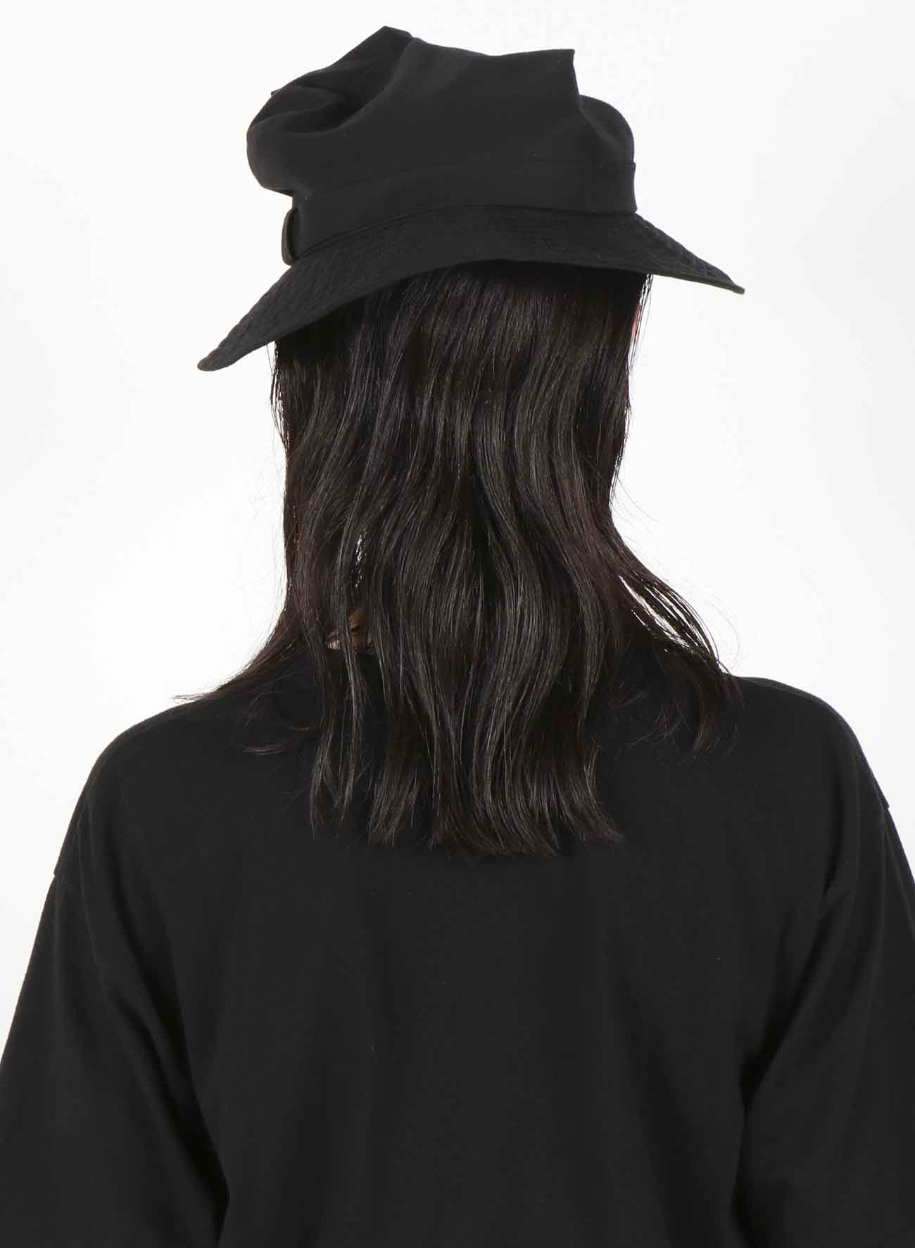 Y's BANG ON!No.158 Folding-hat Cotton twill