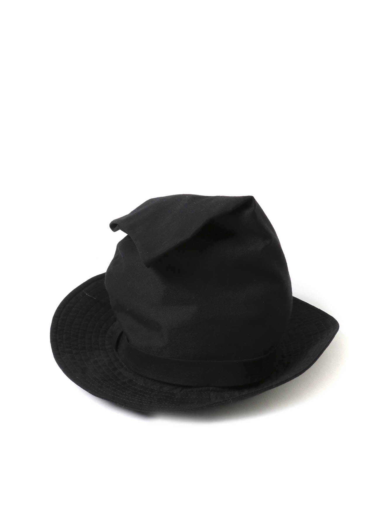 Y's BANG ON!No.158 Folding-hat Cotton twill