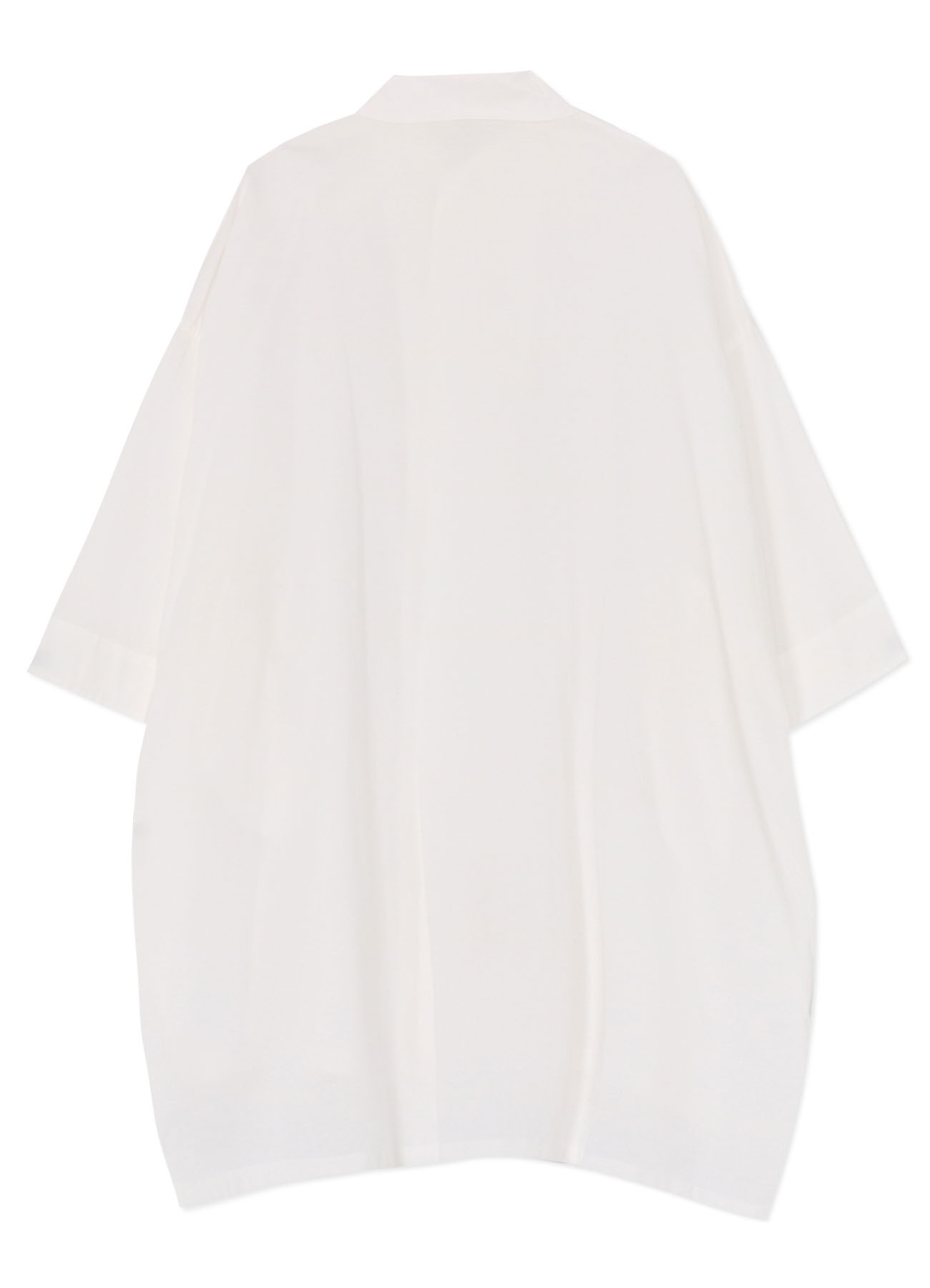 [Y's BORN PRODUCT] THIN COTTON TWILL OVERSIZED DRESS