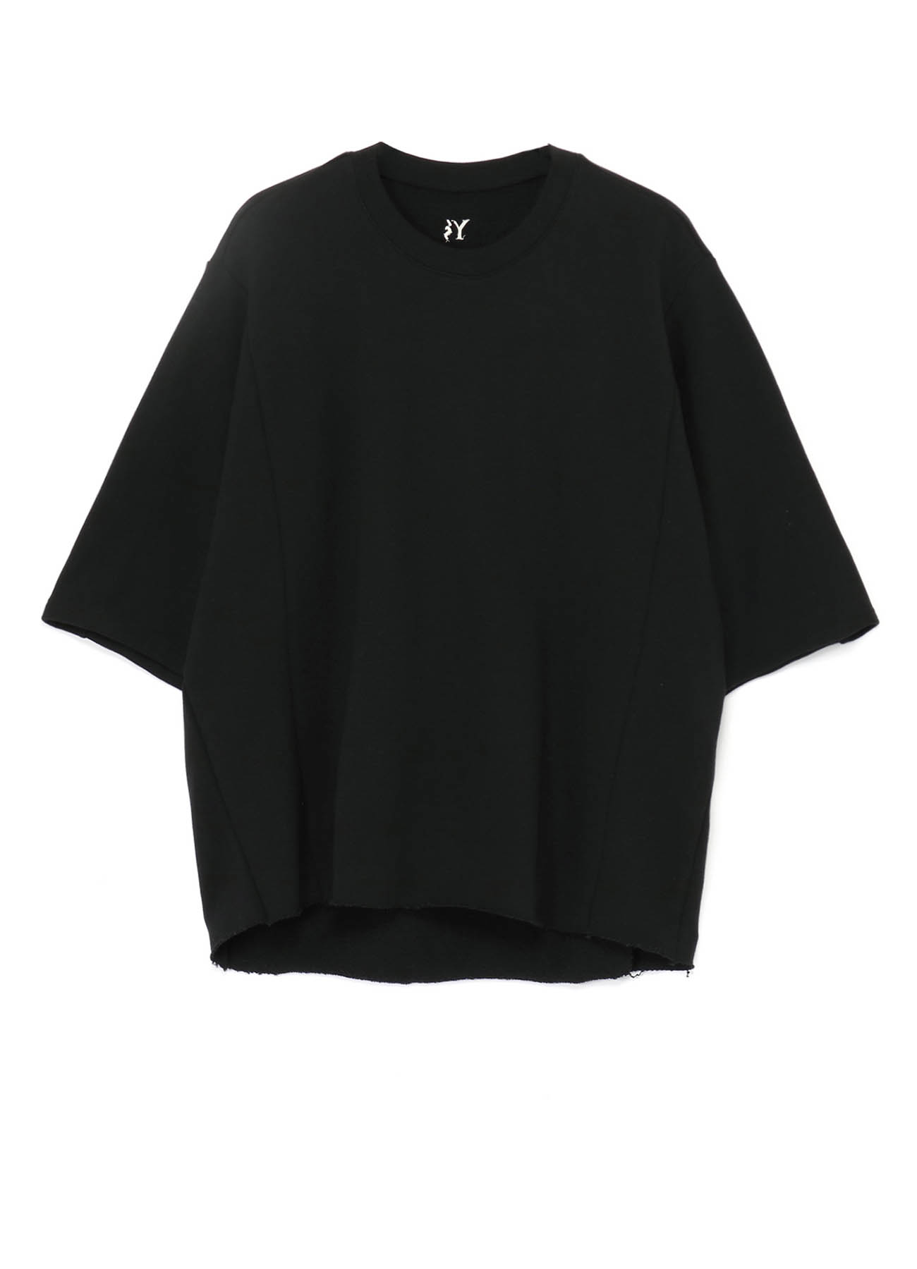 FRENCH TERRY Y'S LOGO EMBROIDERY OVERSIZED SWEATSHIRT