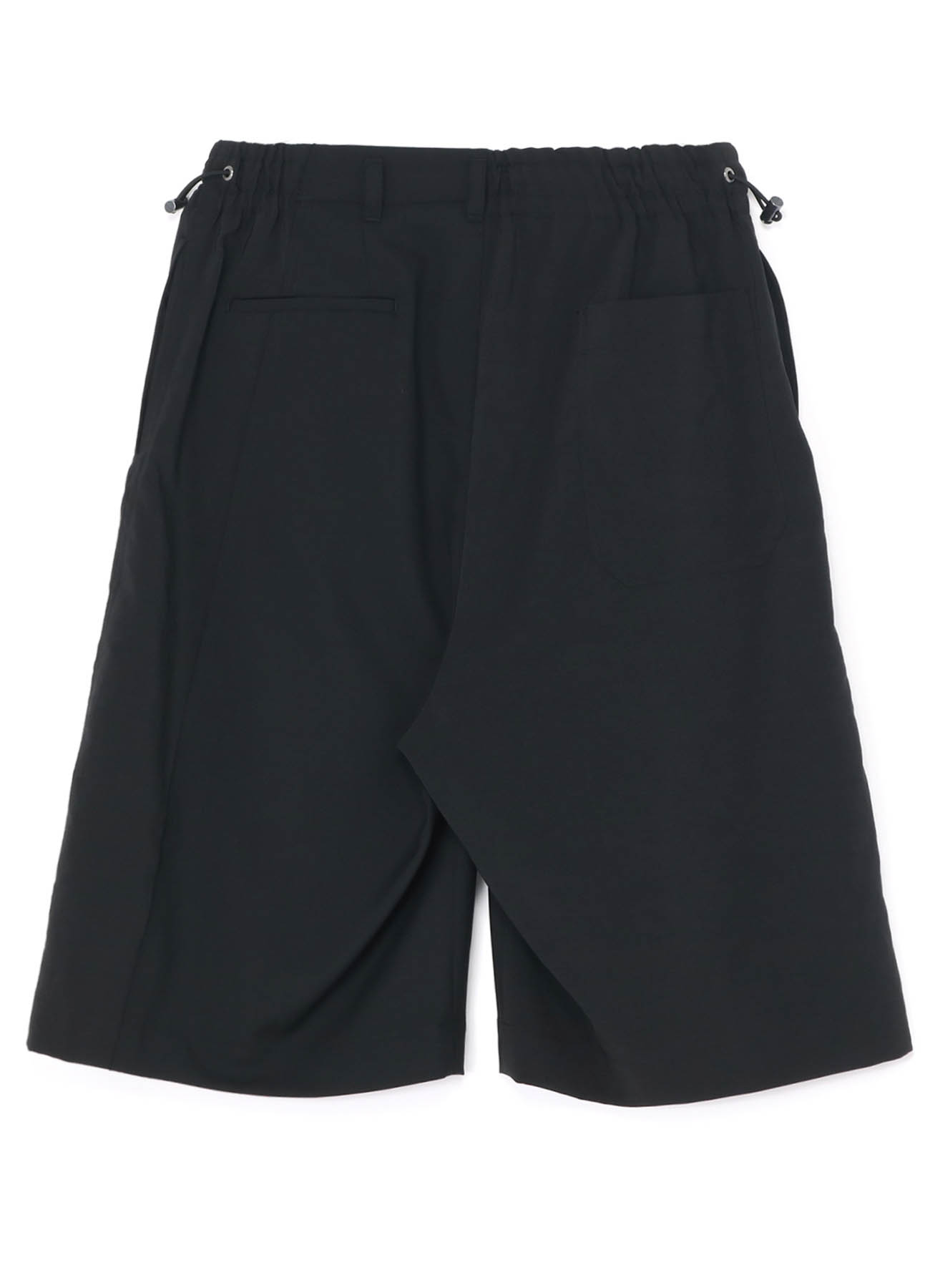 WOOL TROPICAL PANELLED SHORTS