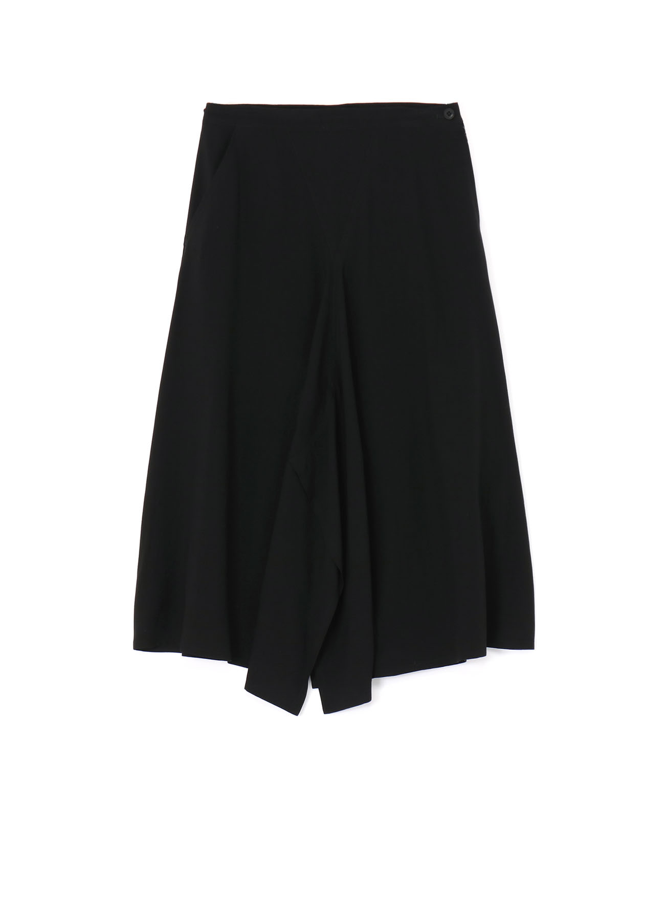RAYON BROAD TRIANGLE GUSSET FLARE SKIRT PANTS