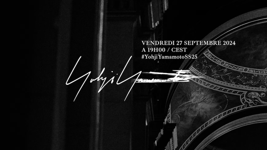 [LIVE] Yohji Yamamoto S/S 2025 PARIS COLLECTION